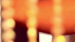 Oriental babe teases curves