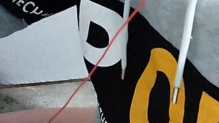 I jerk my big erect cock regulus