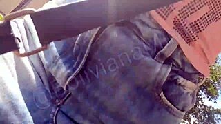 latina shopping without panties outdoors, pussy squirting in public 😏 follow bolivianamimi