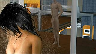 lorenzo gets a WET BLOWJOB from latina teen