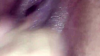 Wife squirts hard during intense orgasm