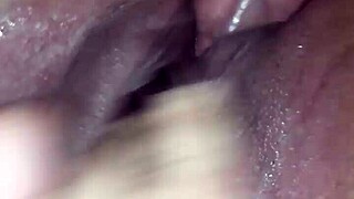 Wife squirts hard during intense orgasm