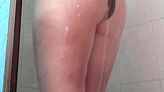 Steamy shower scene with a sexy vibe. 😏💦