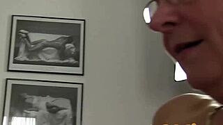 Watch this old German man with two girls