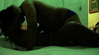 Intense oral pleasure on brunette's wet vagina in passionate session