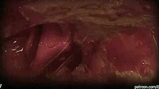 Giantess uses POV toy for intense masturbation in anime hentai re-upload by eskoz