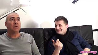 Roberta Farnese handles sperm collection from two eager patients in a steamy hospital encounter.