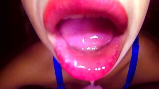 perverted stepsister swallows cum in mouth compilation