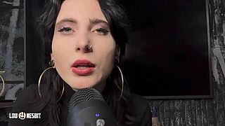 german sissy submits to lou nesbit and lia louise in femdom asmr