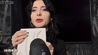 german sissy submits to lou nesbit and lia louise in femdom asmr