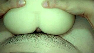 Close Up Play With Girlfriend's Snow White Ass