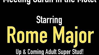 why does sarah lace crave that big black cock from rome major in doggystyle and missionary positions