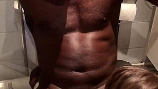 Luna Rival bends over for BBC doggystyle after lunch