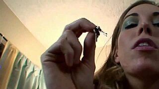 Bound in chastity, I endure a hot femdom game with intense bondage and fetish play