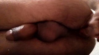 Watch this babe use a dildo for anal masturbation and cum hard! 😈🍆💦