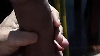 Do you want me to stroke your cock and tease you?