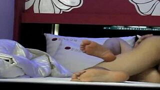 Hot mature Asian woman enjoys intense sex with her partner