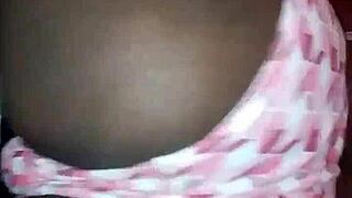 Two ebony bbw women share a close and intimate moment together in their daily lives.