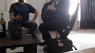 Latina Hanna Bent Over for Doggystyle Creampie Fuck