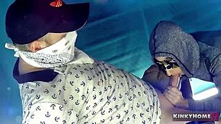 Watch her suck and swallow every drop?