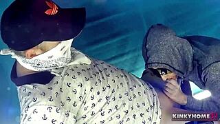 Watch her suck and swallow every drop?