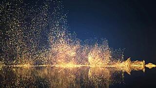 Solo Masturbates with Body Oiled, Rub Down, Bondage, Toys, Orgasm