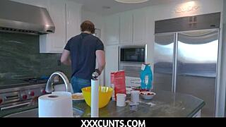 Madi Collins gets lucky on the desk