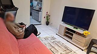 i caught my wife cummin on ass with my friend surprise