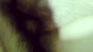 Enjoying a relaxed fuck at parents' home