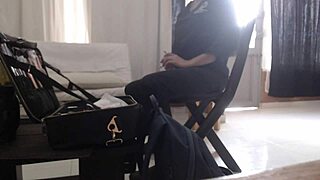 Latina Hanna Bent Over for Doggystyle Creampie Fuck