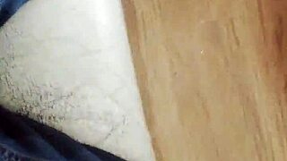 peeing on the sofa while wearing jeans