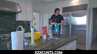 Madi Collins gets lucky on the desk