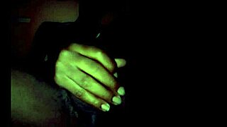 Guy jerks off to steamy lesbian porn scenes