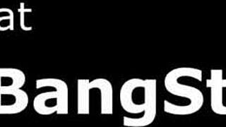 Josephine Jackson dominates student with handjob and footjob, milking orgasm