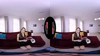 why does this czech brunette smell like sex after riding and blowjob?