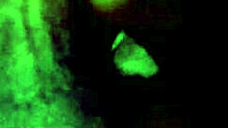 Guy jerks off to steamy lesbian porn scenes