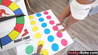 Teen Step Daughter Sucks Step Dad Behind Step Mom's Back