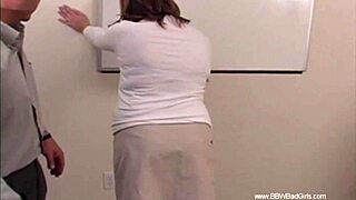 Bad Secretary Gets Spanked For Poor Performance.