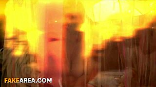 Fucking my stepdaughter in the tent, mom catches us!