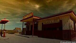 Man rough banged tied thief in bondage 😈