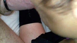 Mary eagerly sucks cock in this blowjob scene.