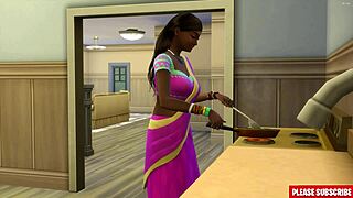 Indian Step Mom Shares Room And Bed With Step Son After Work