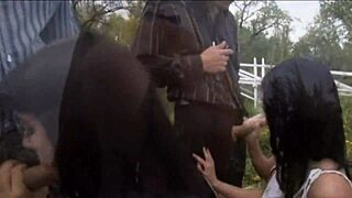 mix bycicle with anal toys and bondage gagging