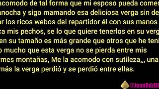 Uber eats delivery guy fucks me in this video story