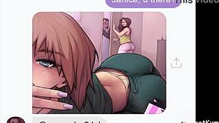 Naughty Couple Cuckold Husband Shows Pregnant Hotwife Cumshot On Face For Verification