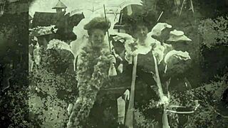 Vintage Taboo Outdoor Doggystyle With Hairy Pussy And Natural Tits