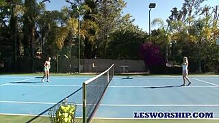 Milf Sarah Vandella seduces teen in steamy hot tub.