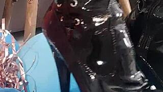 Can Veve Burst Balloons in Latex Stockings with a Needle?