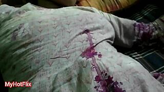 A juicy Indian girlfriend gets fucked hard