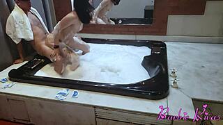 Want to see Argentinian teen 18+ anal in jacuzzi?